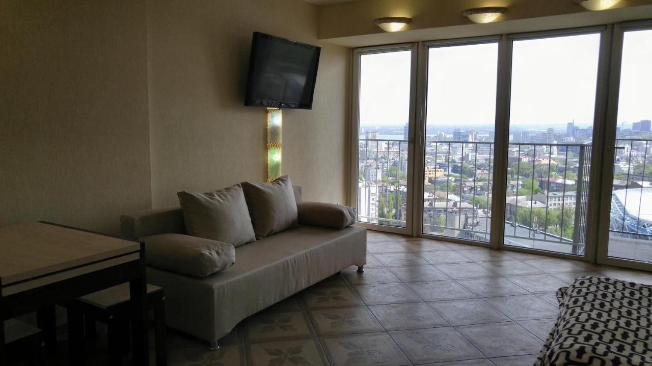 Apartment Near Dnipro Arena Eksteriør bilde